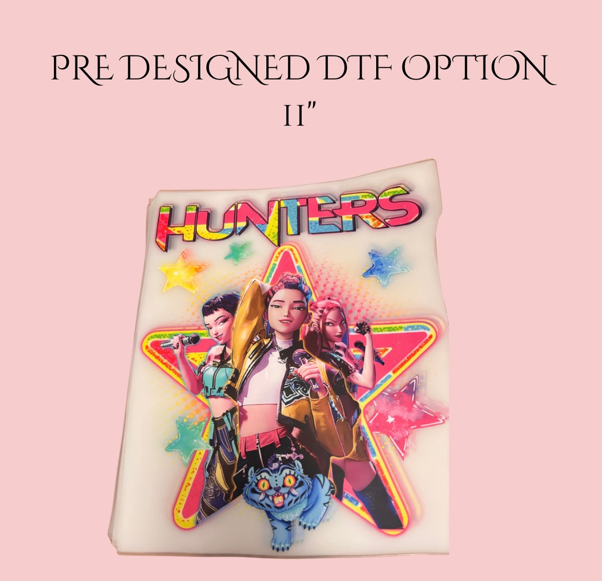 Hunters 11” DTF Transfer