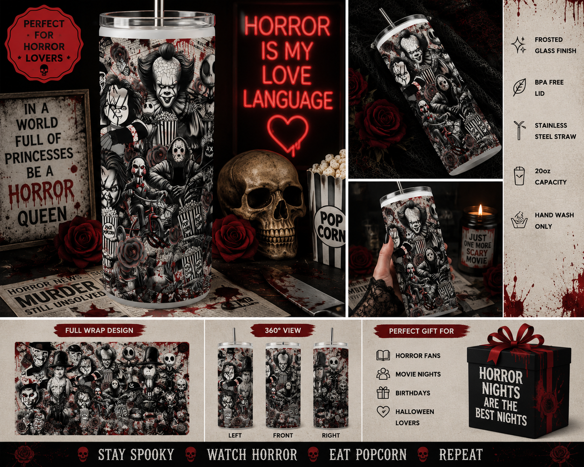 20oz Frosted Glass Tumbler + Metal Straw