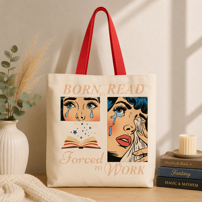 Bookish Canvas Tote Bag