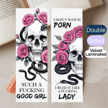 Soft Touch Laminated Bookmark