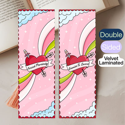 Soft Touch Laminated Bookmark