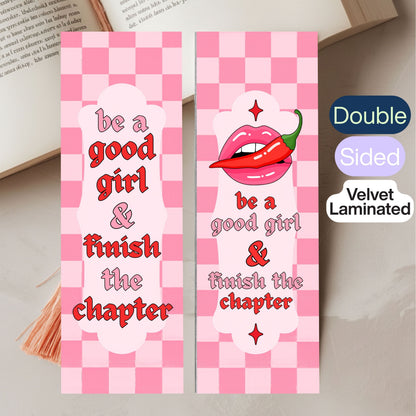 Soft Touch Laminated Bookmark