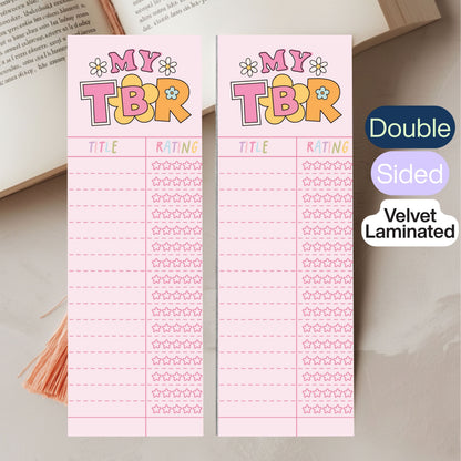 Soft Touch Laminated Bookmark