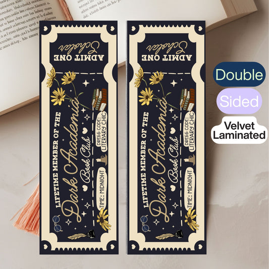 Soft Touch Laminated Bookmark