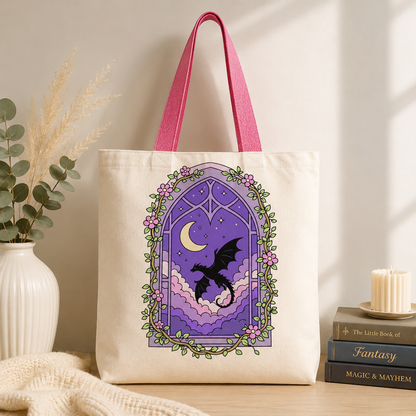 Bookish Canvas Tote Bag