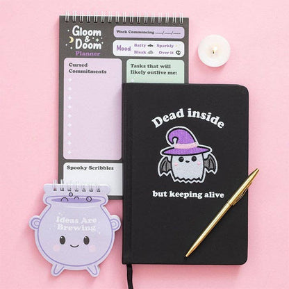 Pastel Goth Kawaii Cauldron Notepad