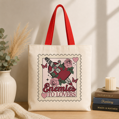Bookish Canvas Tote Bag