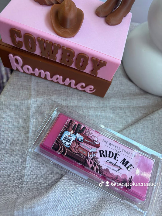 Bookish Ride Me, Cowboy Wax Melts