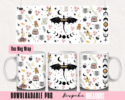 11oz Mug Fantasy Design Download - Pink A