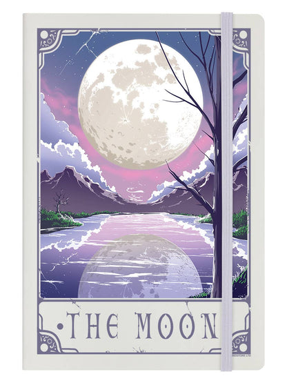 Deadly Tarot Awakening - The Moon Cream A5 Hard Cover
