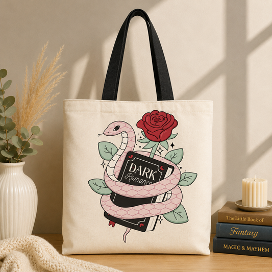 Bookish Canvas Tote Bag