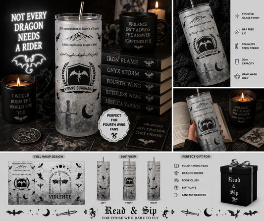 20oz Frosted Glass Tumbler + Metal Straw
