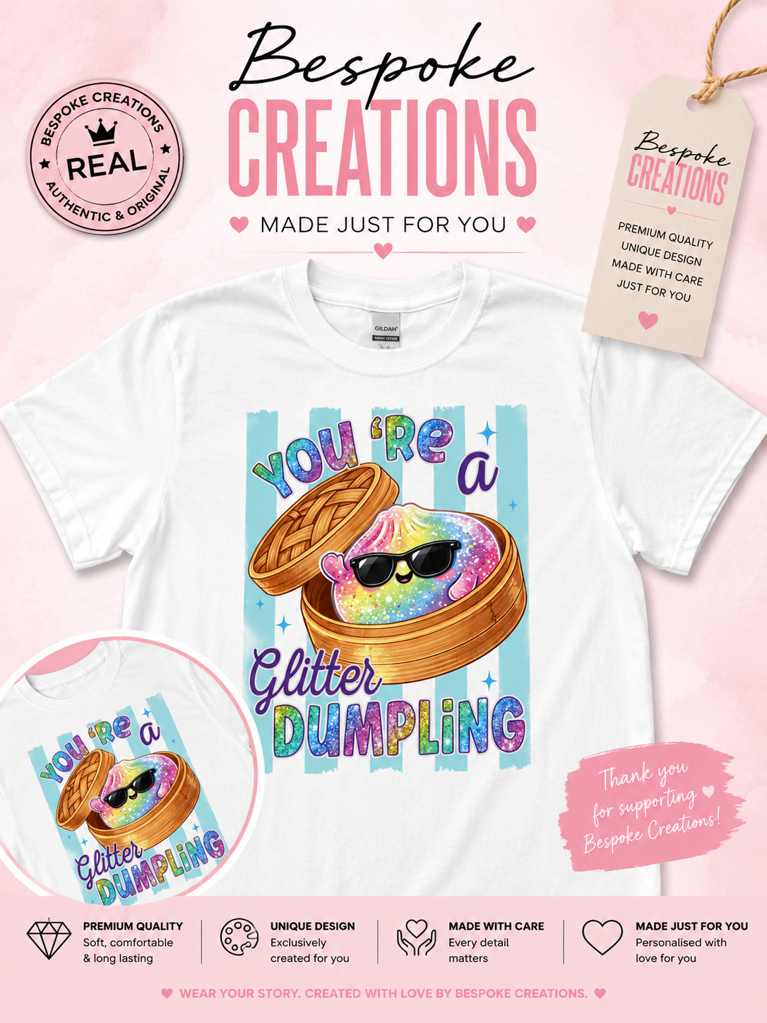 Kids Dumplin T Shirt