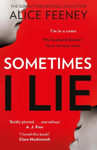 Sometimes I Lie Book + Bookmark