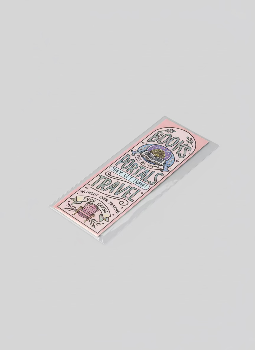 Soft Touch Laminated Bookmark