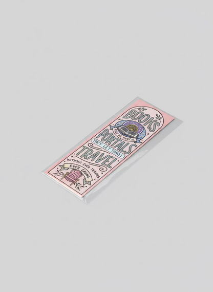 Soft Touch Laminated Bookmark