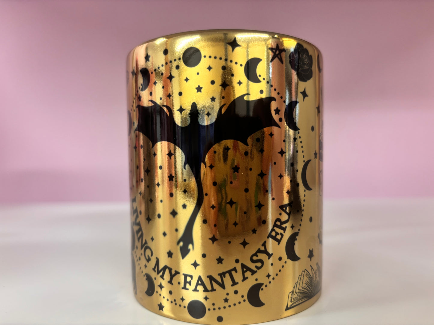 11oz Fantasy Design - Chrome Mug
