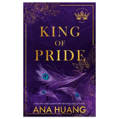 👑 King of Pride paperback Book (Kings of Sin #2) + Bookmark