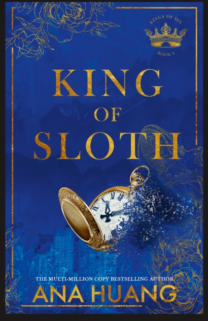 👑 King of Sloth paperback(Kings of Sin #4) Book + Bookmark