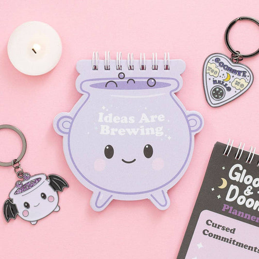 Pastel Goth Kawaii Cauldron Notepad