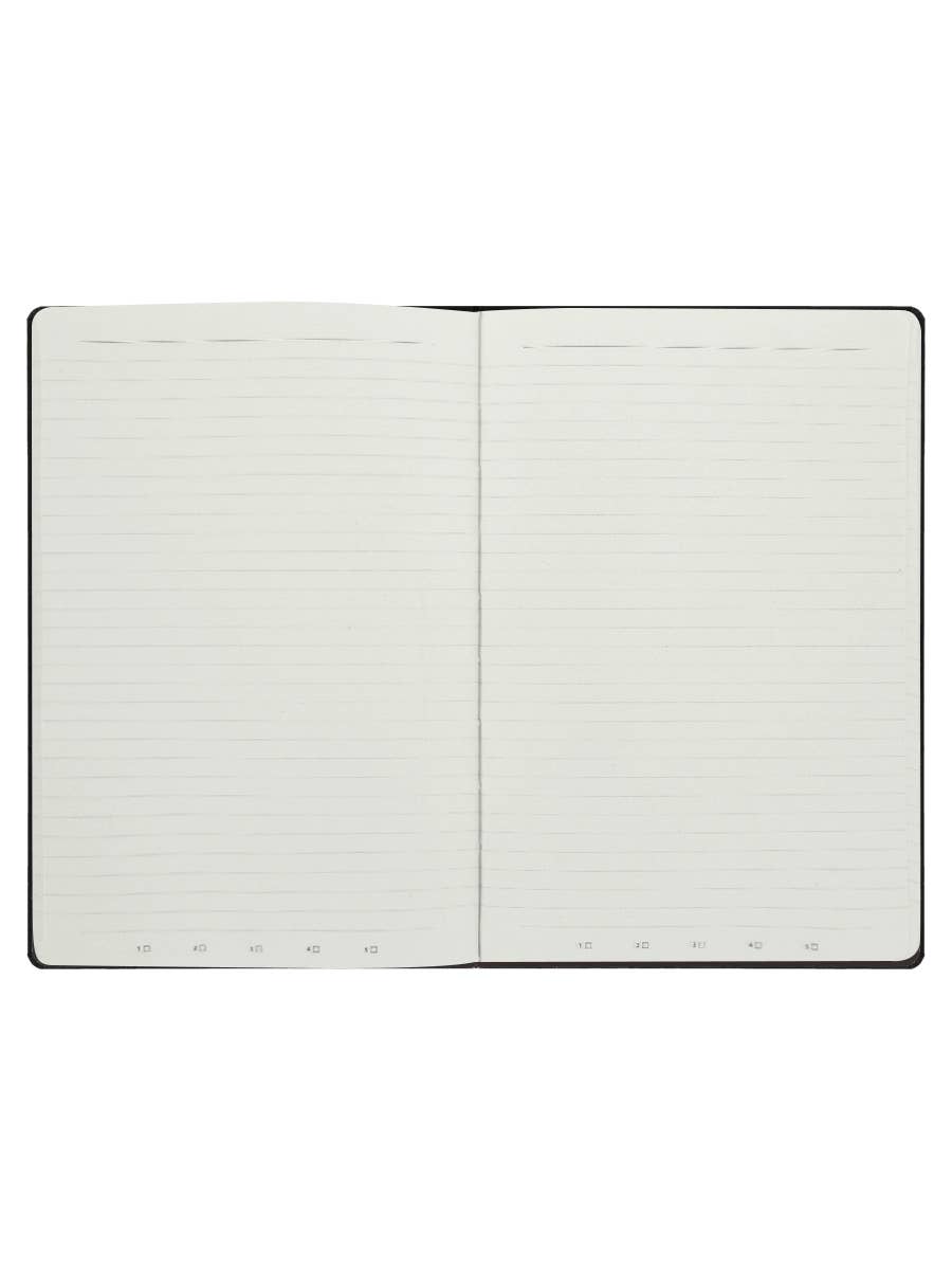 I, Myself, Am Strange & Unusual Black A5 Hard Cover Notebook
