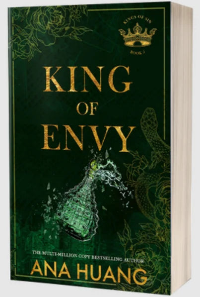 👑 King of Envy Paperback (Kings of Sin #5) + Bookmark